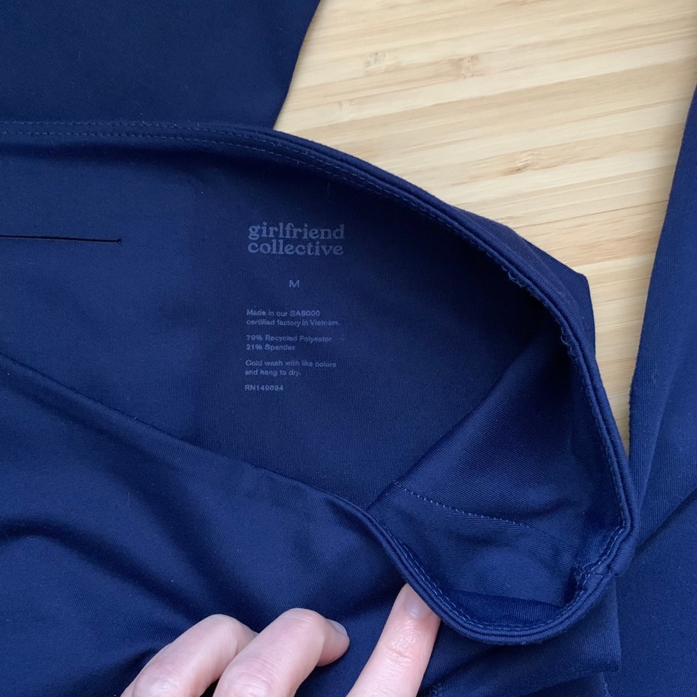 Girlfriend Collective Compressive Legging — Indigo